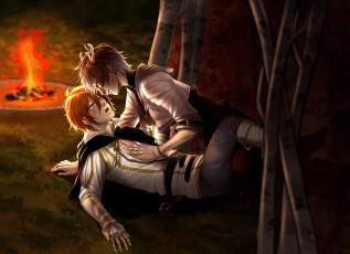 Картинка разное арты парни