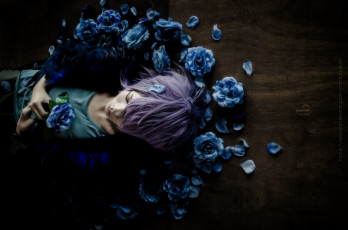 Картинка разное cosplay+ косплей парень иб игра розы