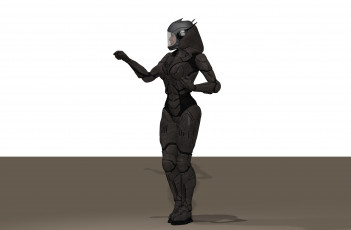 Картинка 3д+графика фантазия+ fantasy астронавт фон взгляд девушка