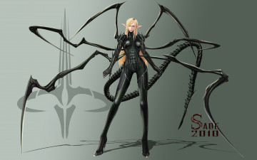 Картинка фэнтези существа девушка арт