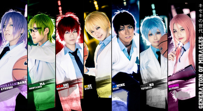 Обои картинки фото разное, cosplay , косплей, баскетбол, куроко