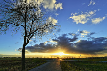 Картинка природа восходы закаты рассвет