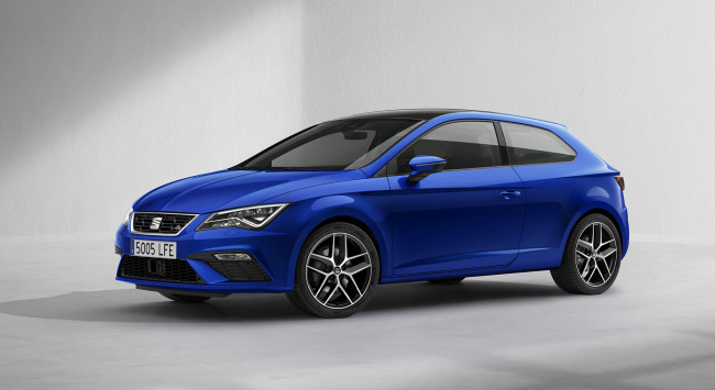 Обои картинки фото seat leon-3 door 2017, автомобили, seat, door, leon-3, 2017