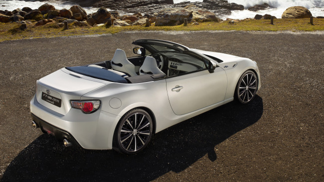 Обои картинки фото toyota fr-86 open concept 2013, автомобили, toyota, open, 2013, concept, fr-86