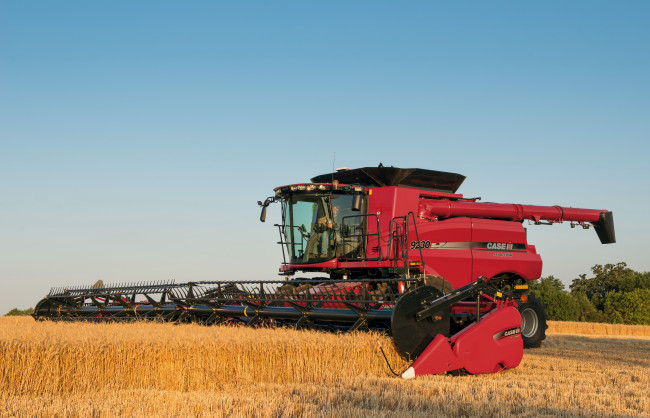 Обои картинки фото техника, комбайны, case