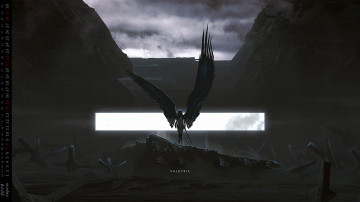 Картинка календари фэнтези крылья