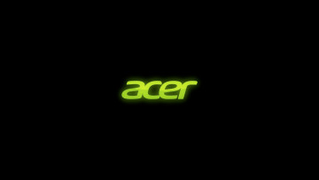 обоя acer, компьютеры, black, background, фирма, hi, tech