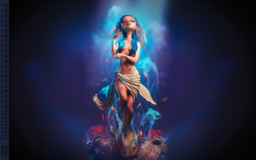 Картинка календари фэнтези девушка