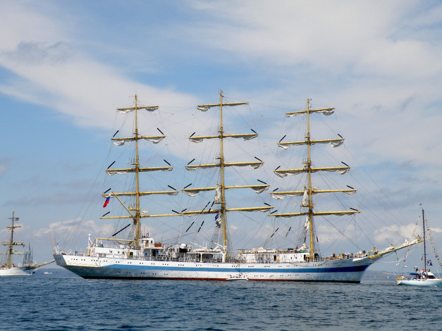 Обои картинки фото корабли, парусники, паруса, мачты