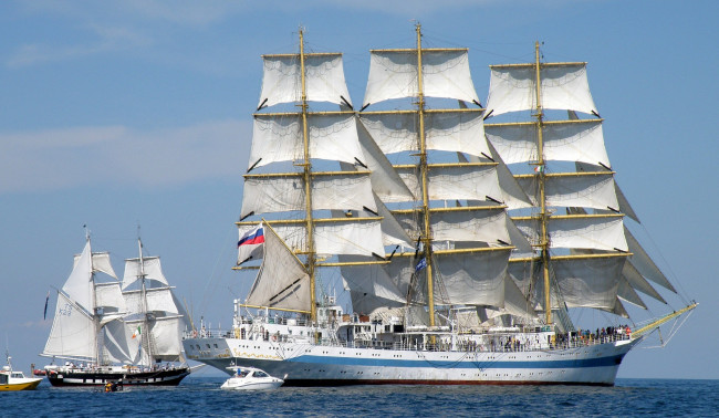 Обои картинки фото корабли, парусники, паруса, мачты