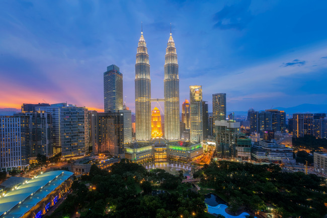 Обои картинки фото kuala lumper city, города, куала-лумпур , малайзия, простор