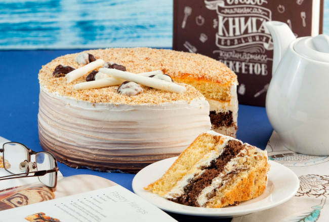 Обои картинки фото еда, торты, многослойный, торт, лакомство