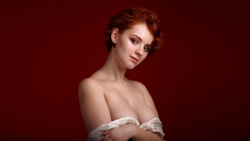 Картинка девушка девушки -unsort+ рыжеволосые+и+другие модель