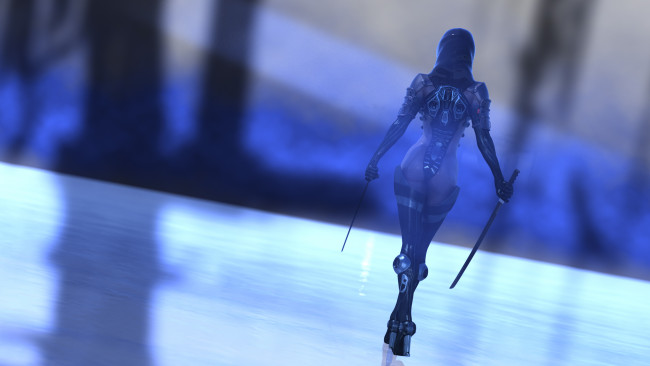 Обои картинки фото 3д графика, фантазия , fantasy, девушка, фон, униформа