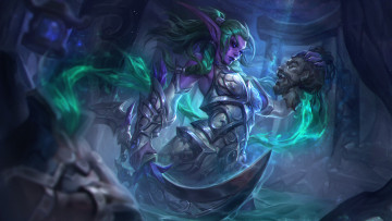 Картинка видео+игры world+of+warcraft tyrande whisperwind голова