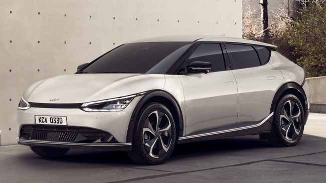 Обои картинки фото kia ev6 , kr,  2021, автомобили, kia, ev6, 2021