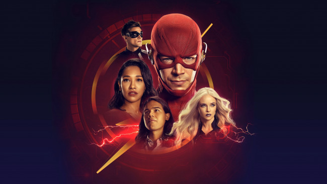 Обои картинки фото the flash , сериал 2014 – , кино фильмы, сериал, флэш, постер, седьмой, сезон, фантастика, боевик, драма, grant, gustin