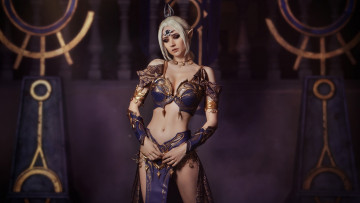 Картинка девушки -+креатив +косплей baldurs gate 3 shadowheart