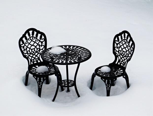 Обои картинки фото разное, игрушки, зима, снег