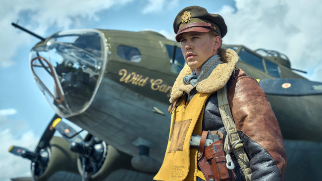 Обои картинки фото masters of the air , мини–сериал 2024 – , кино фильмы, masters of the air, властелины, воздуха, военный, боевик, история, masters, of, the, air, austin, butler, maj, gale, buck, cleven