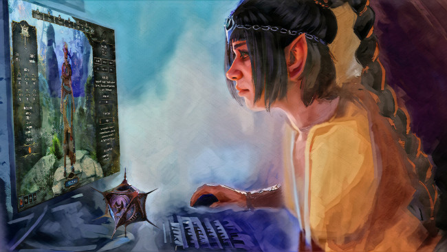 Обои картинки фото видео игры, baldur`s gate ііi, baldurs, gate, 3, shadowheart