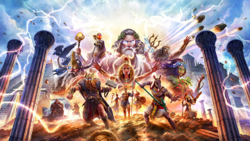 обоя age of mythology,  retold, видео игры, age, of, mythology, retold