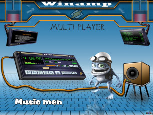 обоя музыка, crazy, frog