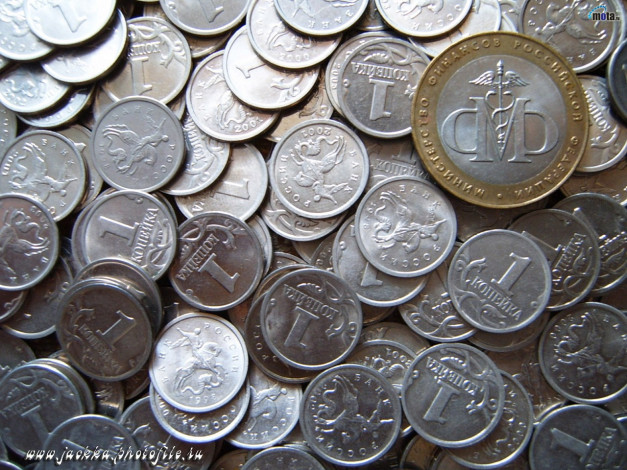 Обои картинки фото разное, золото, купюры, монеты