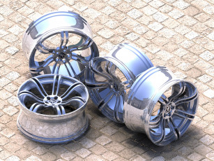 Картинка автомобили 3д