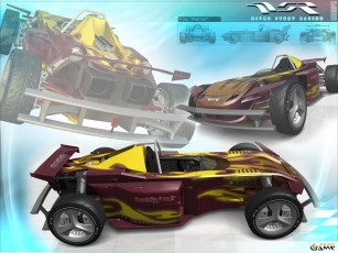 Картинка nitro stunt racing stage видео игры