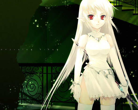 Обои картинки фото аниме, weapon, blood, technology