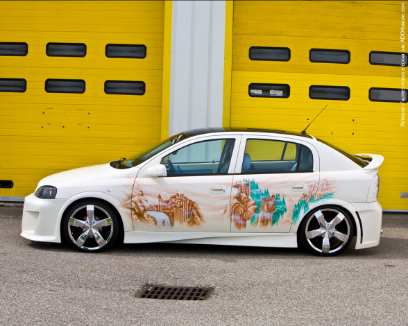 Обои картинки фото автомобили, opel