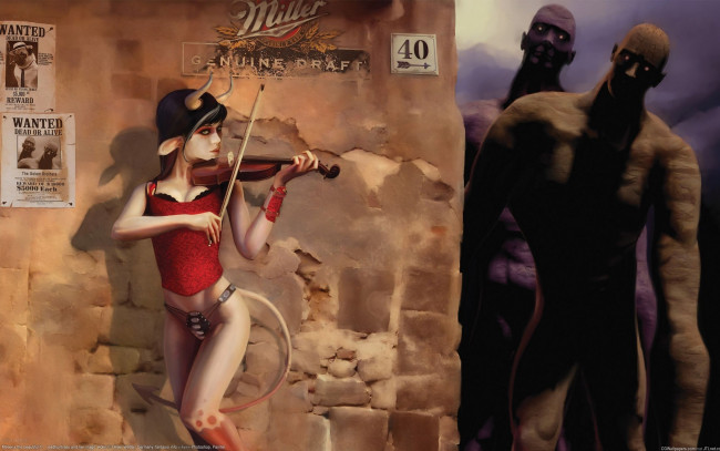 Обои картинки фото фэнтези, красавицы, чудовища