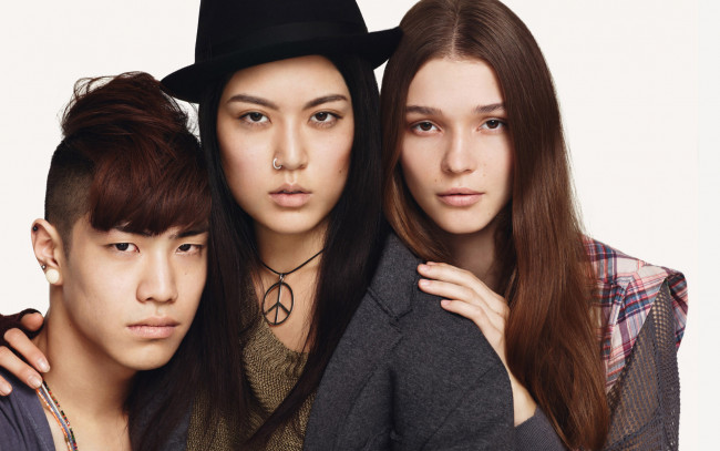 Обои картинки фото разное, люди