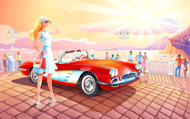 Обои картинки фото векторная, графика