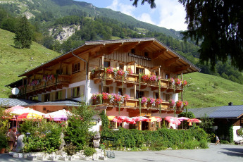 Картинка города здания дома австрия тироль