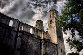 Картинка the abbey of jumirge города католические соборы костелы аббатства франция