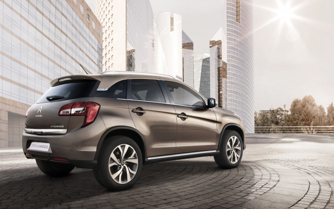 Обои картинки фото автомобили, citroen, aircross, c4