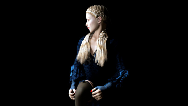 Обои картинки фото 3д, графика, people, люди, девушка