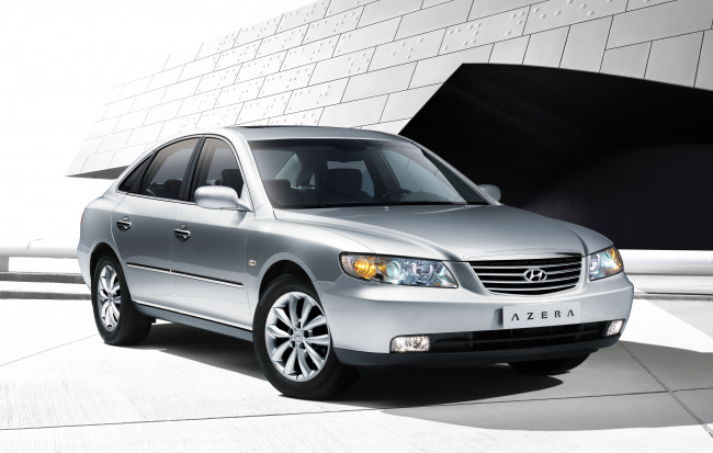 Обои картинки фото автомобили, hyundai, azera