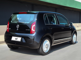 Картинка автомобили volkswagen up br-spec black темный 2014г