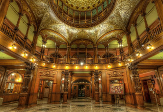 Картинка flagler+college+hall интерьер холлы +лестницы +корридоры свод холл галерея декор