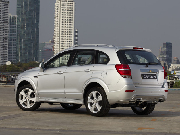 Обои картинки фото автомобили, chevrolet, captiva, 2014г, th-spec