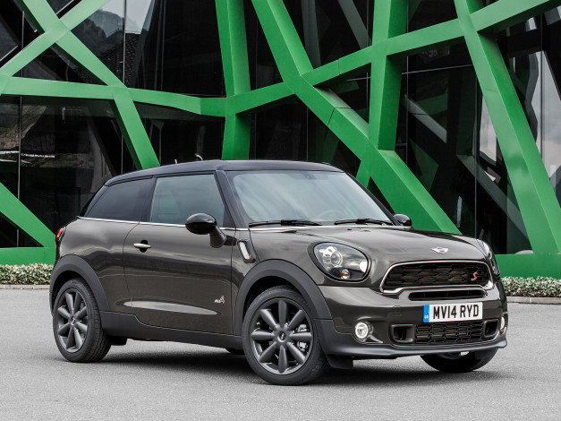 Обои картинки фото автомобили, mini, темный, all4, paceman, s, cooper