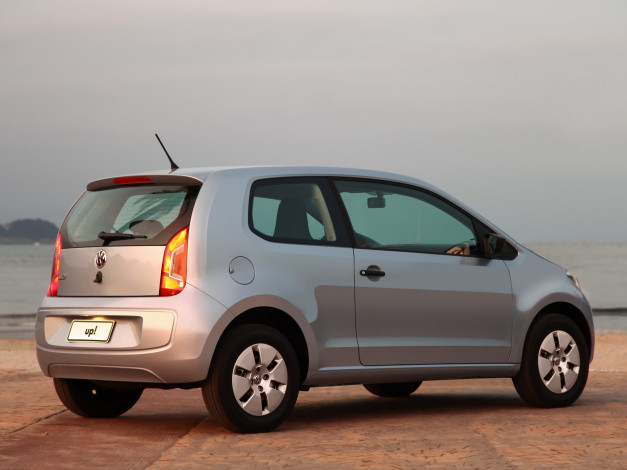 Обои картинки фото автомобили, volkswagen, 3-door, up, 2014, br-spec