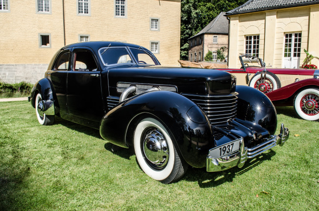 Обои картинки фото cord 812 sc sedan, автомобили, выставки и уличные фото, выставка, автошоу, ретро, история