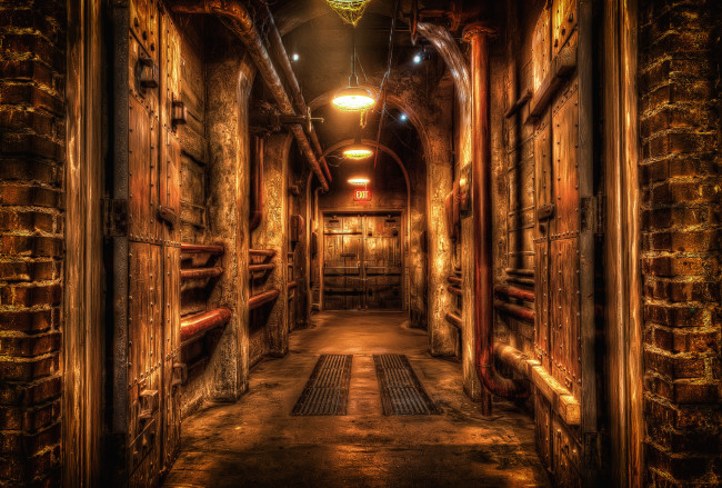 Обои картинки фото hallowed halls, интерьер, холлы,  лестницы,  корридоры, коридор, декор