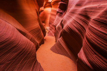 Картинка природа горы сша штат аризона каньон антилопы скалы