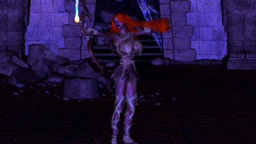 Картинка 3д+графика амазонки+ amazon оружие фон взгляд девушка