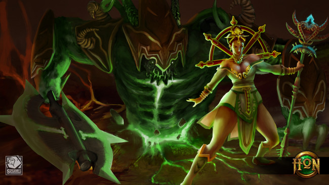 Обои картинки фото видео игры, heroes of newerth, персонаж